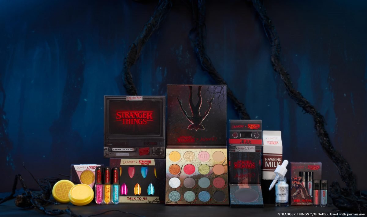 ColourPop x Stranger Things makeup collection complete