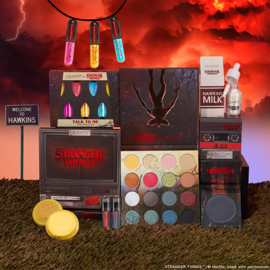 ColourPop x Stranger Things makeup collection