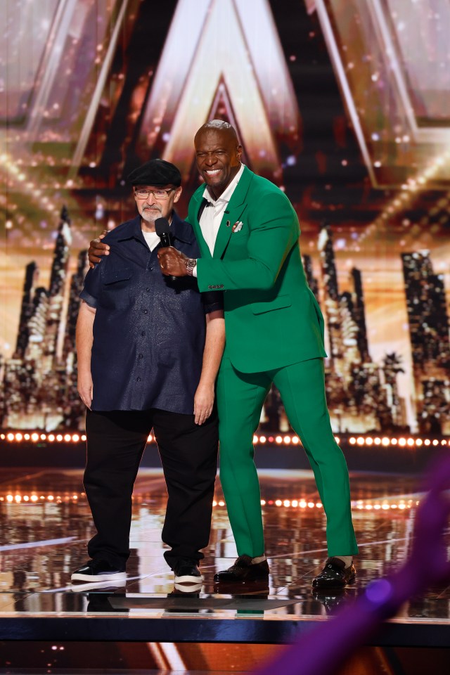 Richard impressed the judges and host Terry Crews