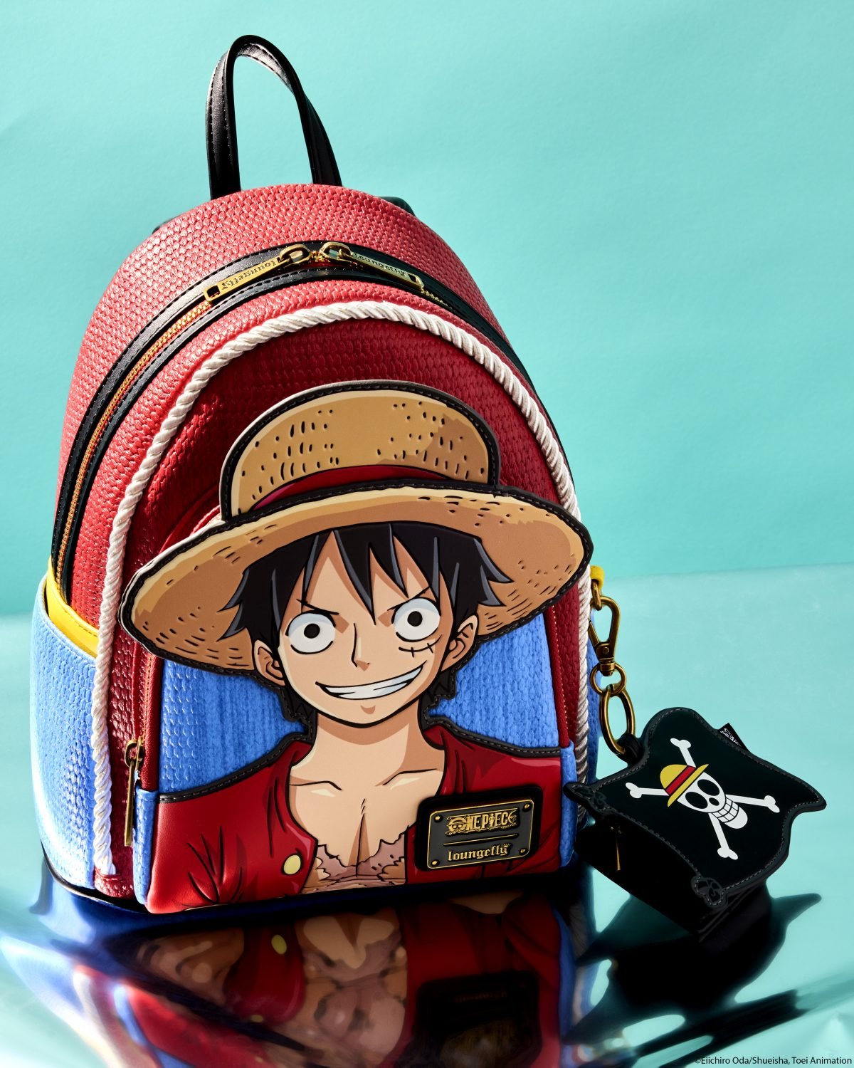 NYCC One Piece Loungefly exclusive luffy backpack