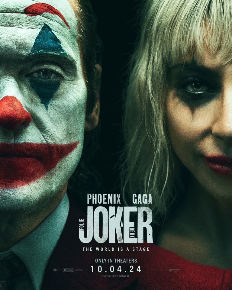 The promo art for Joker: Folie à Deux