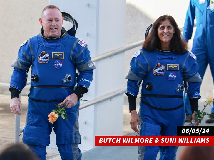 Butch Wilmore & Suni Williams