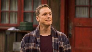 Alan Tudyk in the Syfy series Resident Alien.