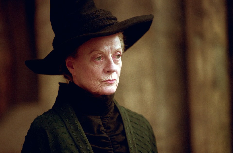 Dame Maggie played Professor McGonagall in the Harry Potter films from 2001-2011