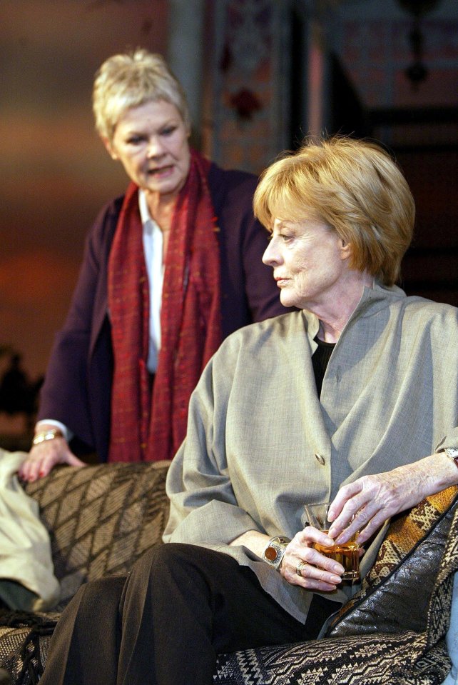 The pair in 'Breath of Life' at the Theatre Royal in 2002