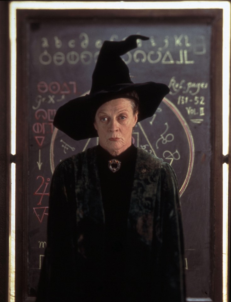  Maggie played Professor Minerva McGonagall in Harry Potter