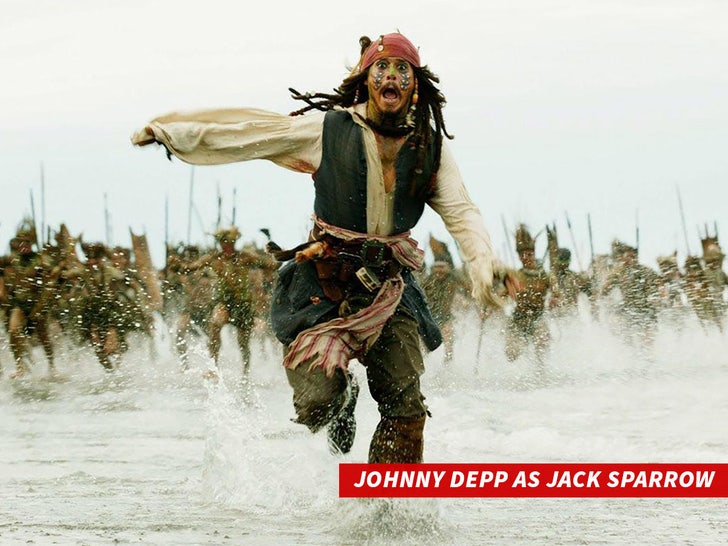 johnny depp as jack sparrow sub