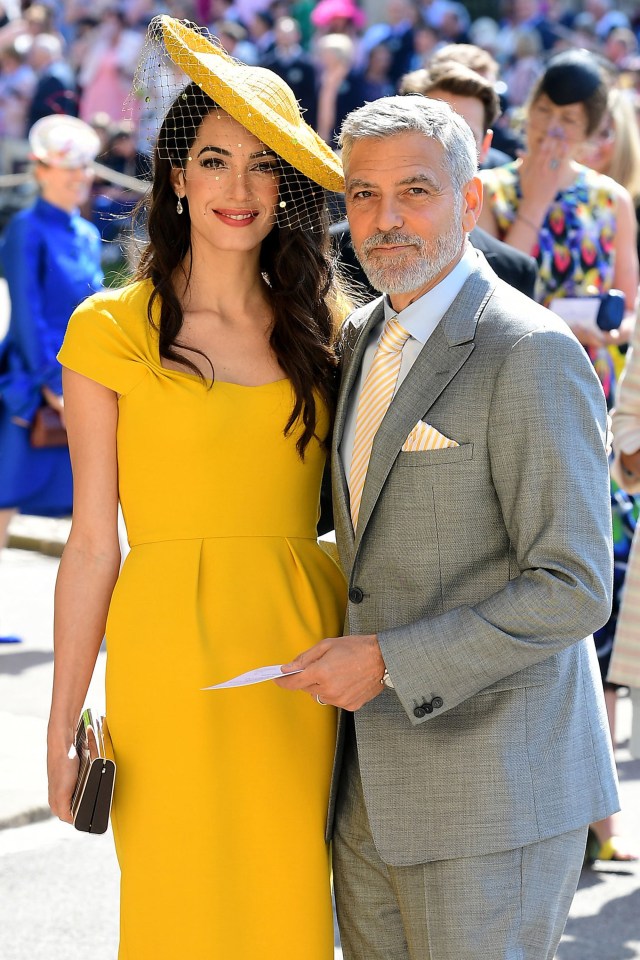 Amal's outfit at Harry and Meghan's wedding cost £375k ($380k)