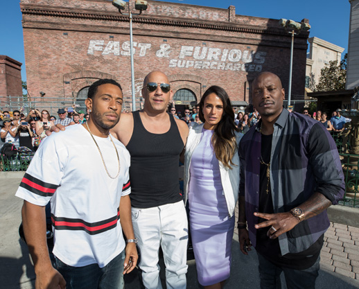 Ludacris featured in the Fast and Furious Franchise