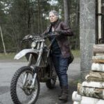 the walking dead daryl dixon book of carol image with carol on motorcycle