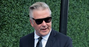 Alec Baldwin attends day one of the 2024 US Open Tennis Championships in Flushing Meadows, Queens,NYC