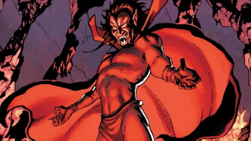 Mephisto as he appears in Marvel Comics.