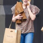 Molly Ringwald is seen in Manhattan’s SoHo area, enjoying a casual stroll with a friend.