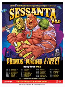 Sessanta 2025 tour poster