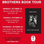 ALEX VAN HALEN Announces 'Brothers' Book Events