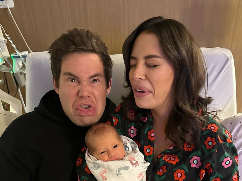 Adam Devine Reveals He Gained 25 Lb During Wife Chloe Bridges' Pregnancy