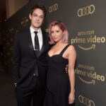 Ashley Tisdale and her husband, Chris French, at the Amazon Prime Video's Golden Globe Awards After Party in January 2019