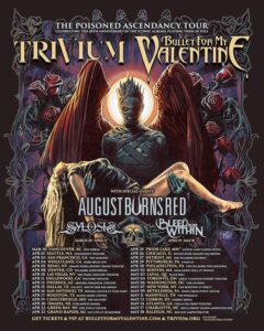 BULLET FOR MY VALENTINE And TRIVIUM Announce North American Dates For 'The Poisoned Ascendancy' Tour