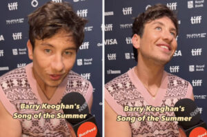 Barry Keoghan Just Revealed His Song Of The Summer, And I'm 99% Sure You *Never* Saw This One Coming