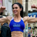 Bodybuilder Alina Popa in Two-Piece Workout Gear is "Elevating the Game"