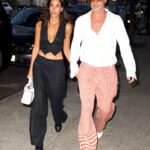 Brad Pitt, 60, pictured on a date night in New York with Ines de Ramon, 34