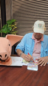 Chevy Chase’s Typical Day Involves Dressing Like A Pig