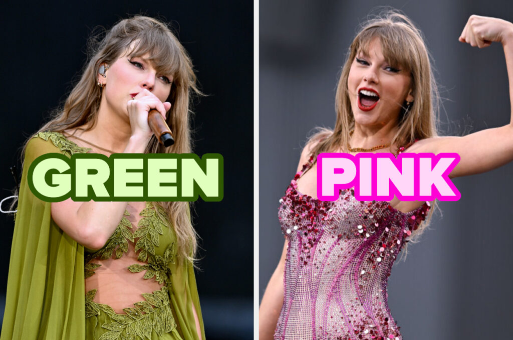 Choose Some Taylor Swift Songs And I'll Guess Your Favorite Color