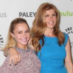 Hayden Panettiere, left, and Connie Britton appear in Beverly Hills, California, in 2013 for an event honoring "Nashville."