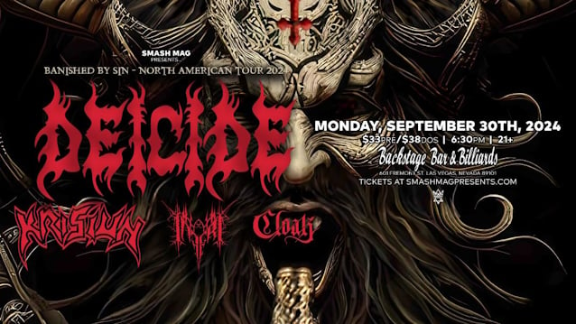 DEICIDE Cancels Las Vegas Concert Due To Illness