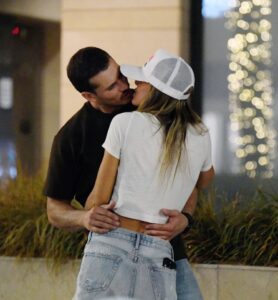 Brooks Nader and Gleb Savchenko were spotted kissing during a PDA-packed date in Beverly Hills on Saturday night