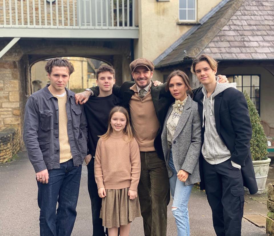 David Beckham has launched a new money-making business from his Cotswolds family home