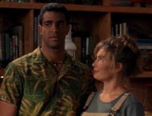 Obi Ndefo on Dawson's Creek as Bodie Wells with Nina Repeta