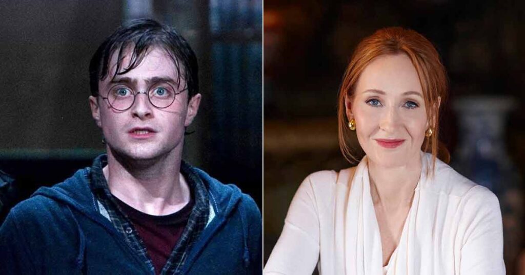 Rowling compromises with Potter's eye color for the films