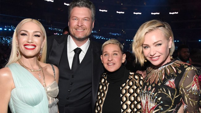 ellen degeneres grammys portia de rossi