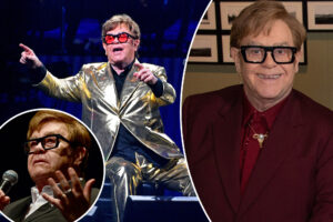 Elton John says 'severe eye infection' has limited his vision