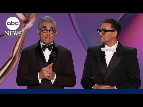 Emmys 2024: Watch Eugene and Dan Levy's nice monologue