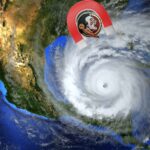 image of FSU Mag Lab repelling a hurricane