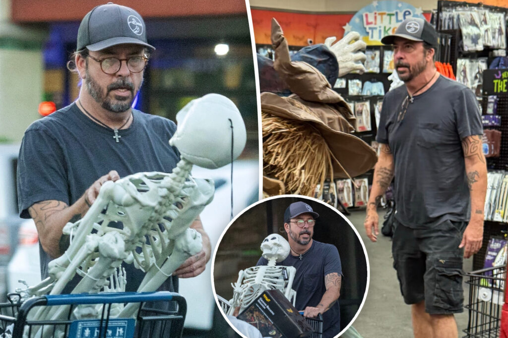 Foo Fighters' Dave Grohl spotted in first photos since cheating scandal