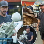 Foo Fighters' Dave Grohl spotted in first photos since cheating scandal