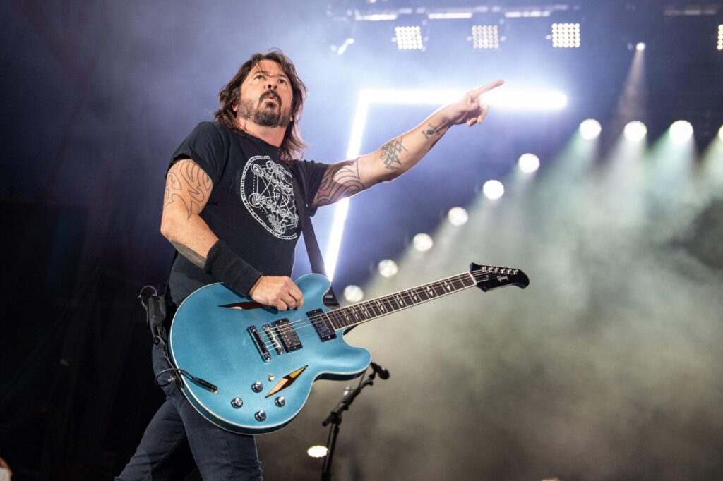 Dave Grohl at the Sonic Temple Music Festival 2019