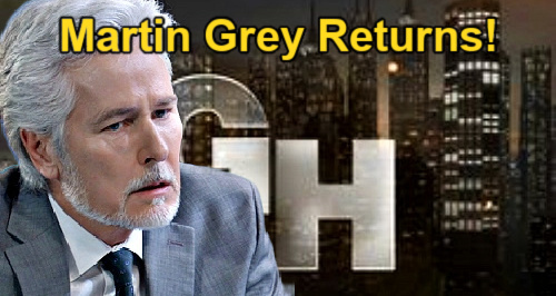 General Hospital's Michael E. Knight Back As Martin Grey, Return Coming Very Soon