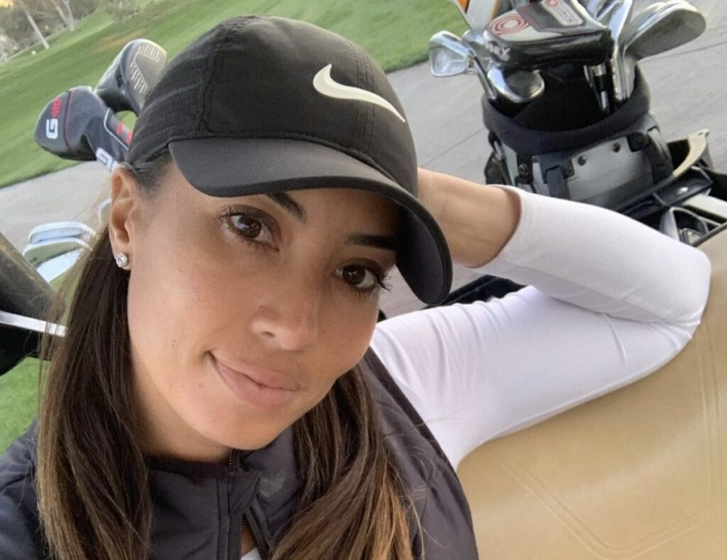 Golf Stunner Cheyenne Hicks in Two-Piece Workout Gear "Chased my Dream"