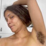 Halle showing off some armpit hair for her role as Momma in Never Let Go