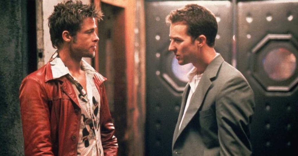 Edward Norton &Brad Pitt were actually drunk in the golfing scene in Fight Club