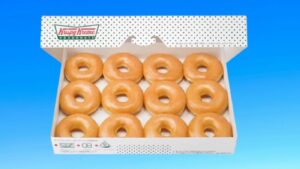 dozen krispy kreme