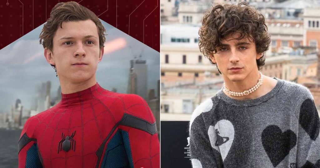 Timothee Chalamet was the first choice for Spider-Man