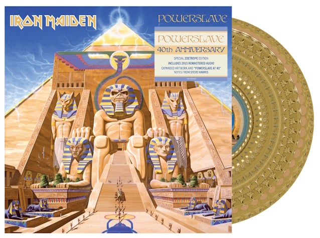 IRON MAIDEN To Release New Vinyl Editions Of 'Powerslave' And 'Somewhere In Time'