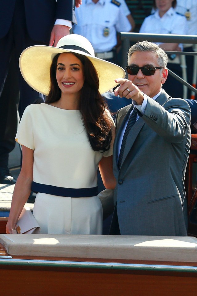 Hearts broke when George and Amal tied the knot in Venice 10 years ago