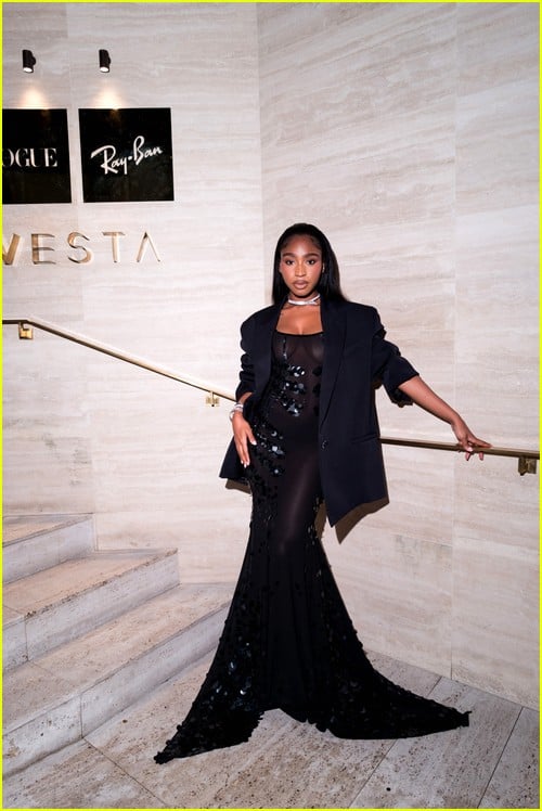 Normani at the Ray-Ban dinner