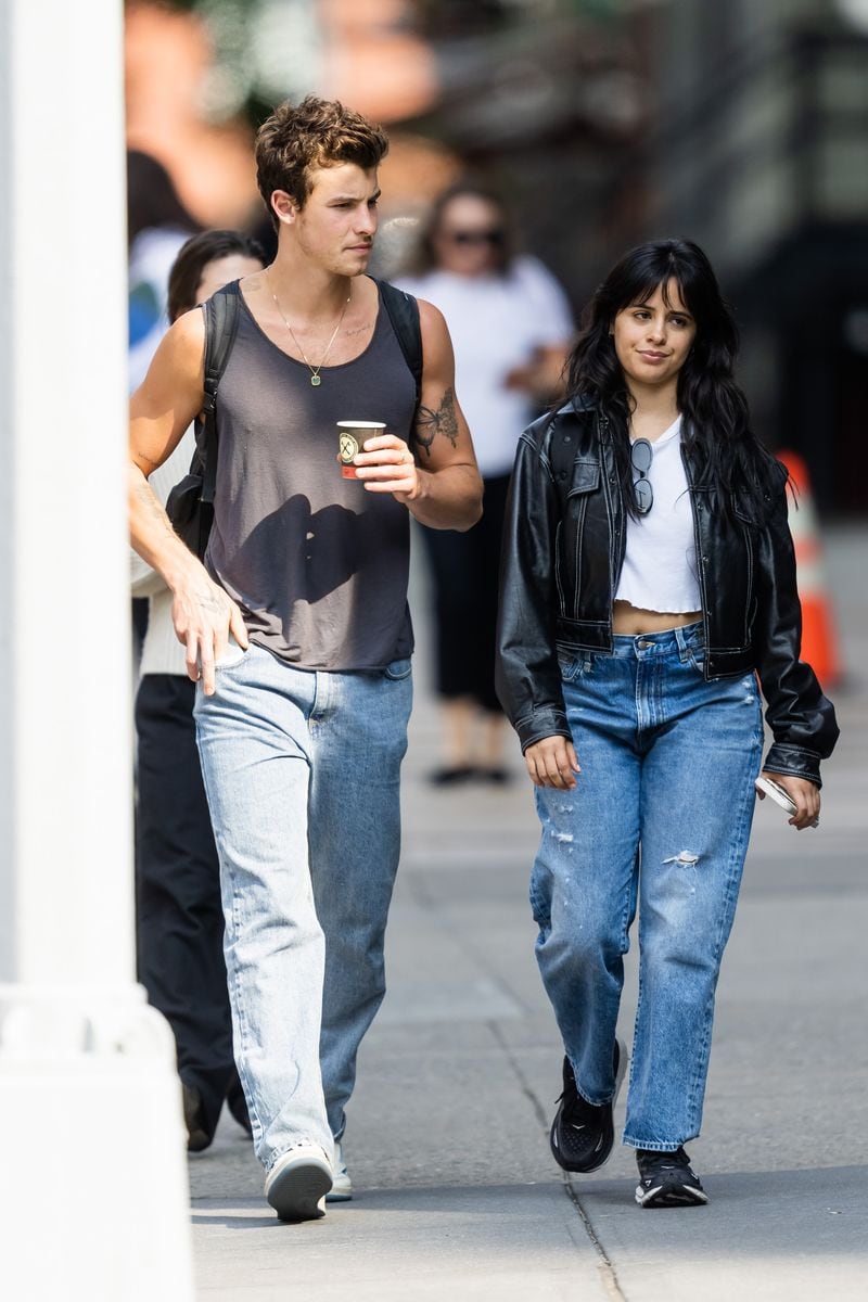 Shawn Mendes and Camila Cabello last summer in NYC after rekindling their love.